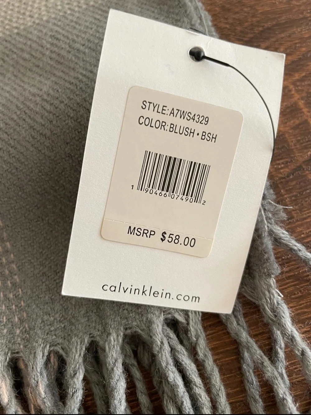NWT Calvin Klein Scarf